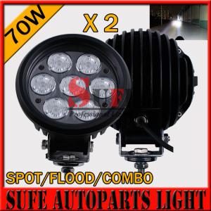 6'' 70w LED Driving Light 10-30v Offroad Light 4x4 tractor Driving Light For SUV ATV Light