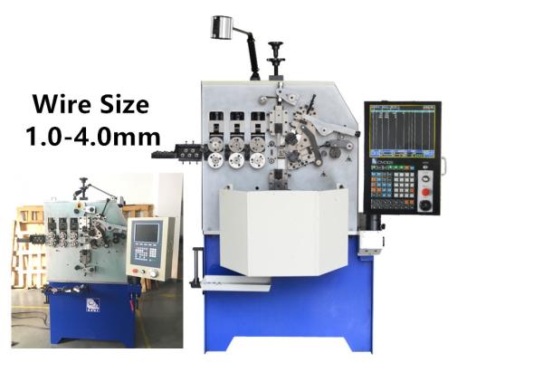 Computerized CNC Torsion Spring Machine With 120 Meter / Min Max Reel Speed