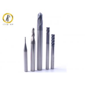 Anticorrosive Cnc Milling Machine Cutting Tools , Indexable Carbide End Mill 2 Flute