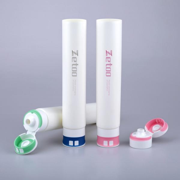 35ml - 110ml 歯磨き粉チューブ 白い空の歯磨き粉チューブ ウサギの歯 フリップトップキャップ付き