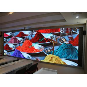 Full Color Small Pixel Pitch Led Screen , P3 SMD 1G1R1B Led Advertising Display