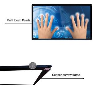 China Chine usine iBoard 32 43 55 pouces Infrarouge Touch 10 points cadre de superposition ouverte pour l'écran de télévision de moniteur vidéo équipement d'éducation murale supplier