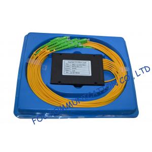 China 1 x 12 ABS Fiber PLC Splitter Module 0.9mm 2.0mm 3.0mm PVC Jacket supplier