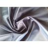 China Plain Grey Taffeta Fabric / Lightweight Polyester Fabric Skin - Friendly wholesale