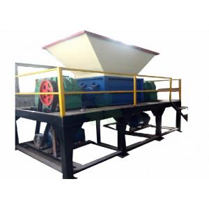 China Economical Double Shaft Shredder Machine / Coconut Husk Shredder supplier