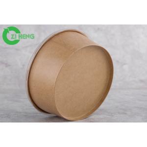 China 1000 ML Disposable Dessert Bowls , Custom Logo Disposable Salad Containers supplier
