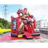 Inflatable Commercial Bouncy Castles Iron Man Jumping House