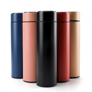 500ml Vacuum Insulated Travel Mug Temperature Display Thermos Cup Travel Bottle Smart Vacuum Flask