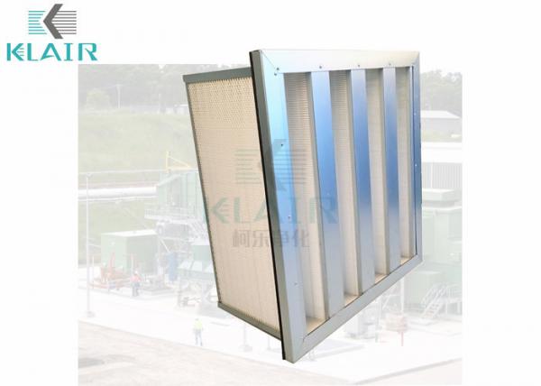 KLAIR Gas Turbine Air Intake High Flow Filter With Rigid Galvanized Steel