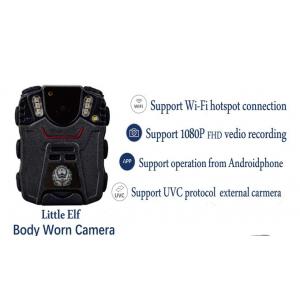 H.264 wireless Police Body Cameras Password protect USB 2.0 Port 3.3 Voltage