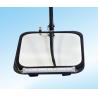 China 9 led light Vehicle Inspection Mirror with three wheel and 140cm Rod 30cm Convex mirror wholesale