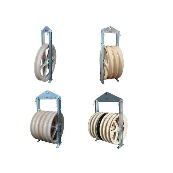 508 mm Diameter Transmission Line Stringing Tools Bundled Conductor Pulley
