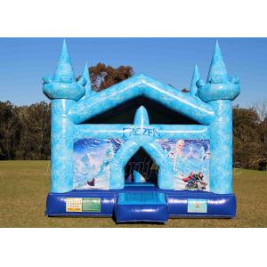 China Frozen Inflatable Bouncer Bouncy Castle Commercial PVC Bounce House For Kids Party supplier