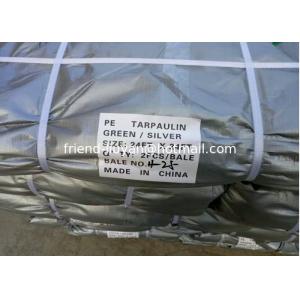 UV Resistant Heavy Duty Tarpaulin Tarp Grey Green 150gsm Anti Friction Car Canvas