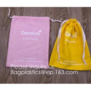China Reusable ECO Friendly 100% Cotton Double Drawstring Muslin Bags,Linen Gift Sachets Favors Pouches Party Wedding Jewelry supplier