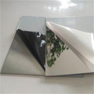 China JIS 1219 Width Stainless Steel Mirror Plate 0.7mm Thick Steel Sheets supplier