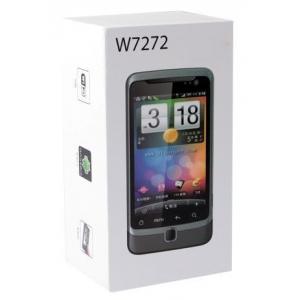 China Gray Android 2.3 Double Sim Card Wifi Enabled Mobile Phones With 32G TF card supplier