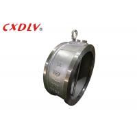 China 14 ANSI150 Dual Plate Wafer Type Check Valve Two Door Body CF8 ANSI Standard on sale