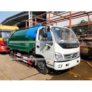 China Forland 5,000Liters Sewage Tank 2,000Liters Water Tank High Pressure Cleaning Sewage Suction Truck supplier