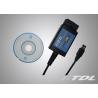 China ELM327 Scanner Software ELM327 USB plastic service light reset tool support OBD II wholesale
