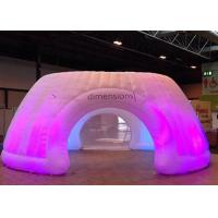 China Logo Printing Inflatable Tent With LED Light , Stretch Tent For Giant Event on sale