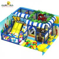 China Indoor Theme Park Blue Children's Amusement Park Equipment with 1 and Steel Materia on sale