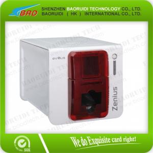 Evolis Zenius automatic pvc card machines plastic card printer