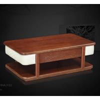 China Solid Wood Living Room Furniture Coffee Table Rosewood Color Eco - Friendly Material on sale