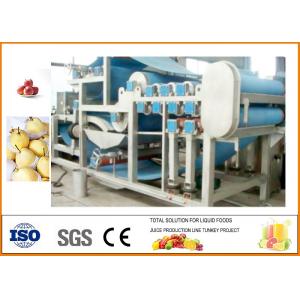 China 20T/H Apple Juice Production Line SUS304 Machinery supplier