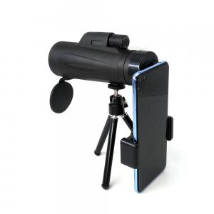 China 10X40 Compact Portable Monocular Telescope Waterproof with Smartphone Adapter supplier