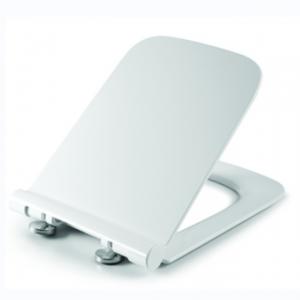 China Polypropylene Materials Modern Design Soft Closing Square Shape Toilet Seat Cover supplier