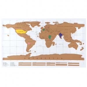 China Hot Sale High Quality Scratch World Map supplier