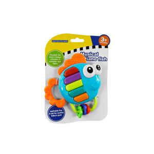 China Multi Color BPA Free Baby Teething Rattle Toys With Music And Light 3 To 36 Months supplier