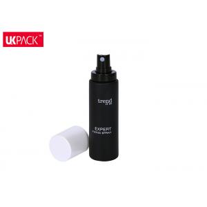 China Empty Plastic Pet Mist Spray Bottle Flat Shoulder Round Skincare Water Bottle 60ML 100ML 120ML supplier