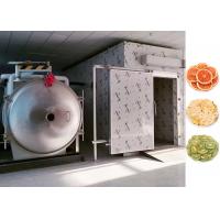 China Stainless Steel Vacuum Freeze Drying Machine 200 KG/Batch on sale