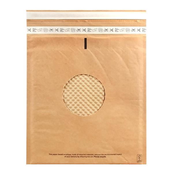 Recyclable Paper Padded Mailer Brown Biodegradable Padded Envelopes Customized