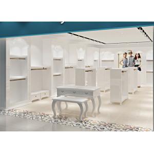 China Attractive Clothing Display Case Fashion Kids Clothing Boutique Interior Design supplier