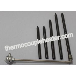 Non Ferrous Silicon Nitride Thermocouple Components Protection Sleeve One End Closed