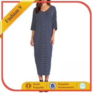 Women Knitted Kaftan Maxi Dress