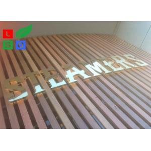 China Energy Saving 4000K 2835 SMD LED Channel Letter Signs Polished Surface supplier