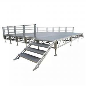 China Alloy 18mm Stage Deck Platform Aluminum Display Stage For Light Show Event supplier