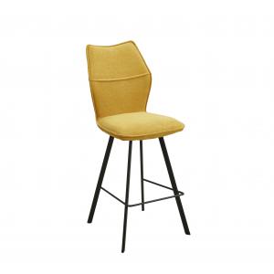 China 780mm Upholstered Modern Bar Stools In Various Colors 610*580*1070mm supplier
