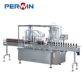 Washing Filling Capping Machine Auto Monoblock Syrup Filler Bottle