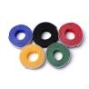China Hook loop Double Sided  Roll for Computer cord wrap , 25m / roll wholesale
