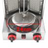 Автоматический вращающийся газовый тип LPG/NG Doner Kebab Machine Chicken Shawarma Grill Machine