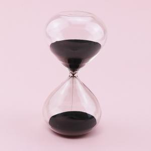 240 Minutes Hand Blown Glass Hourglass Sand Timer For Desktop Home Decor