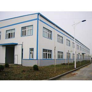 China Welded H Section Steel Prefabricated Building For Custom Warehouse Workshop supplier