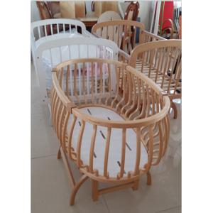 China Good quality birch bentwood baby bed for sale supplier