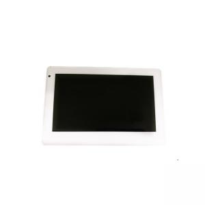 China Customized LED/NFC/RS485 White Color 7 inch Cavity Wall Mount Android 6.0.1 OS Touch Panel POE Tablet PC supplier