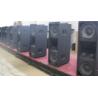 High Power Line Array Sound System For Concert And Outdoors , Black Color